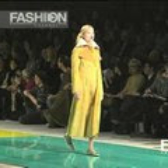 Vintage Karl Lagerfeld shearling fall-winter 1997 - Picture 1 of 6